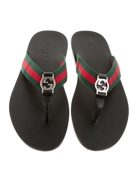 men's gucci flip flops price